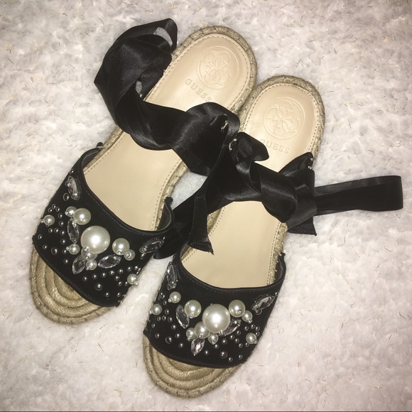 Guess boho lace up espadrilles - Picture 3 of 6